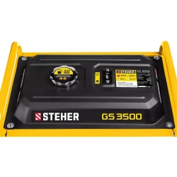 Бензиновый генератор 2800 Вт, STEHER GS-3500