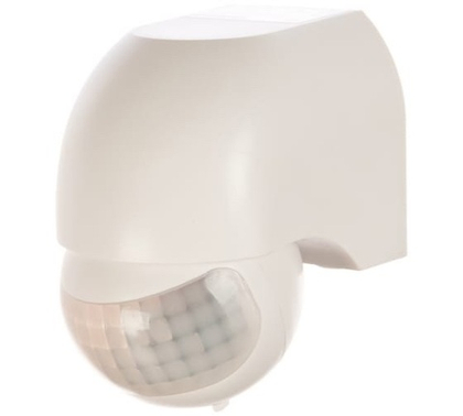 Датчик движения ДД-010 1100Вт 180град 10м IP44 белый IEK LDD10-010-1100-001