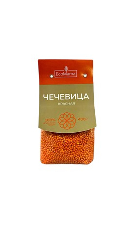 Экомама красная Чечевица 400 гр