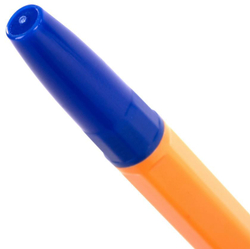 143331 Ручка шариковая BRAUBERG ORANGE Line Cиняя корпус оранжевый .узел 1мм (50шт) 143331