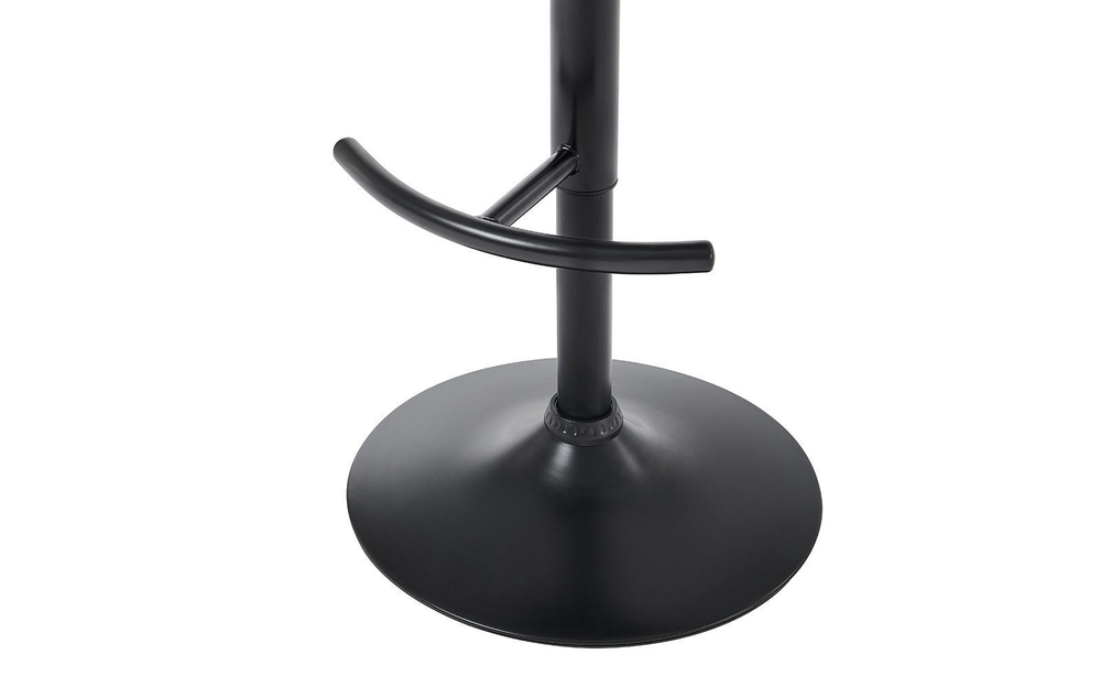 Стул барный JY1995 серый PU/черный/черный