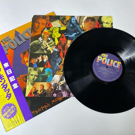 Винтажная виниловая пластинка LP The Police Zenyatta Mondatta (Japan 1980) (Obi) Shadows In The Rain