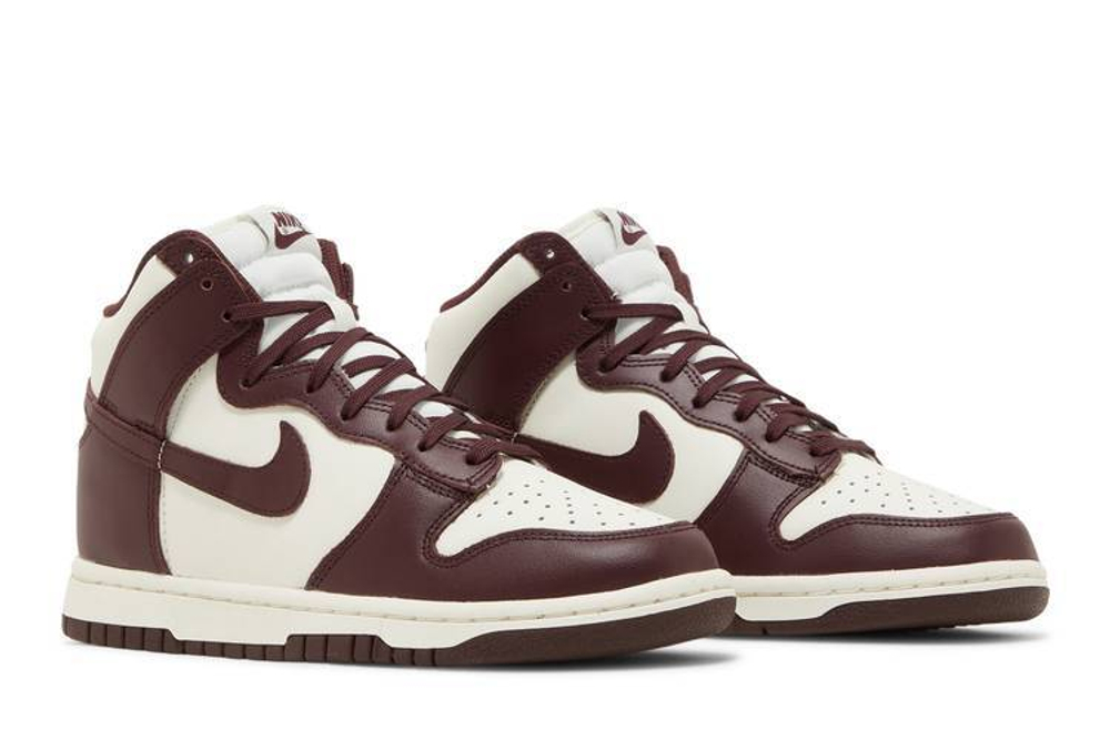 Кроссовки Nike Dunk Burgundy Crush (Женская размерная сетка)
