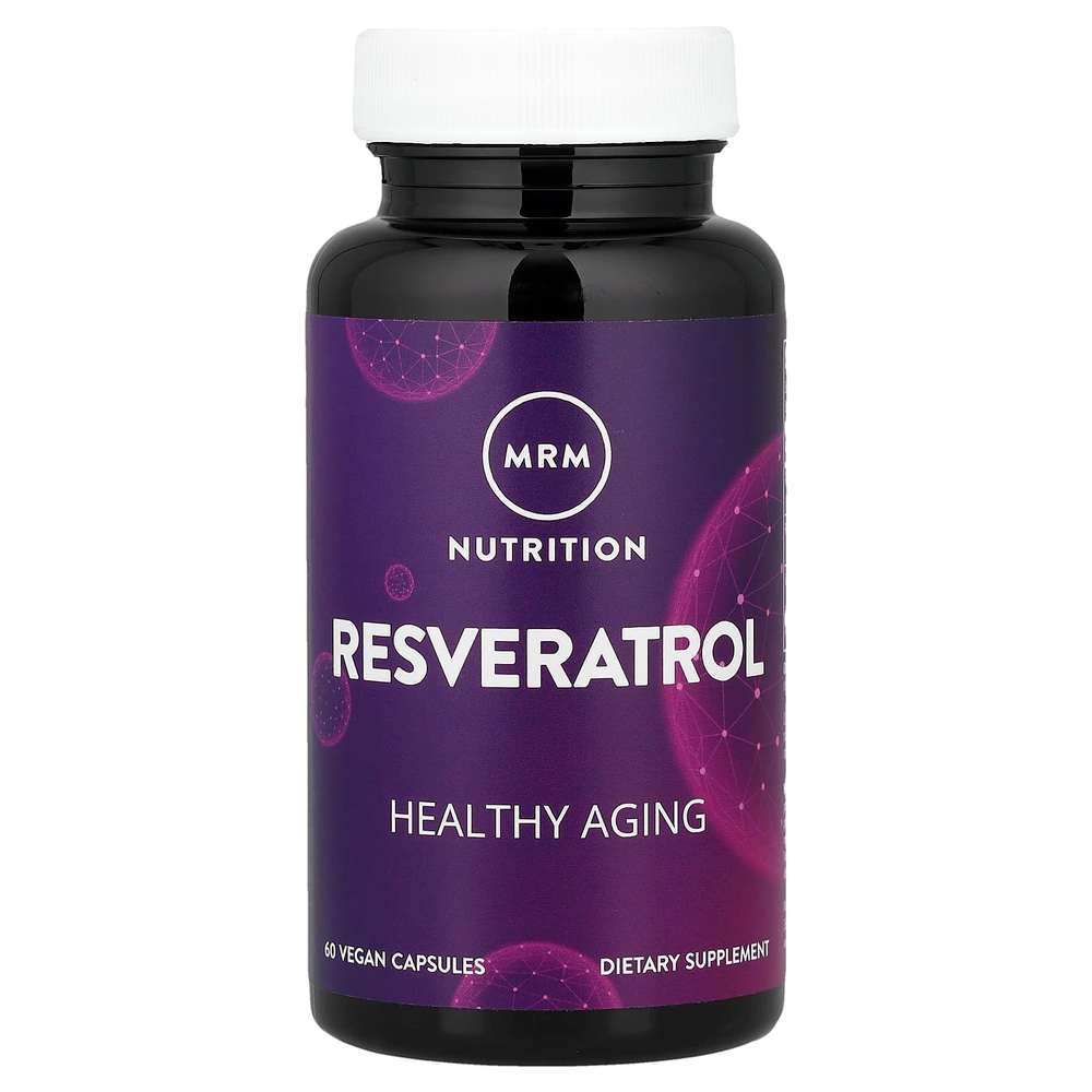 MRM Nutrition, Nutrition, ресвератрол, 60 веганских капсул