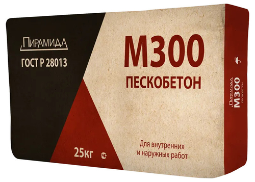Пескобетон Пирамида М-300 25кг