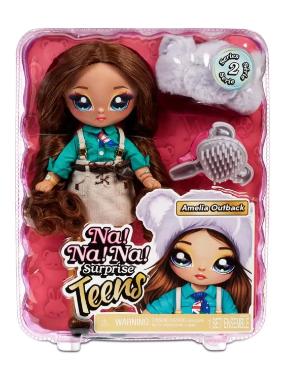 Большая кукла Na Na Na Surprise Teens Amelia Outback 2 серия