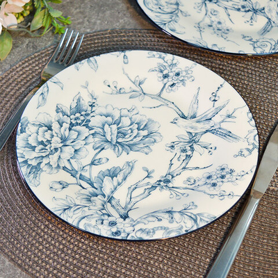 Тарелка десертная 20см Blue garden