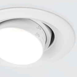 Встраиваемый светодиодный светильник с регулировкой угла освещения 9919 LED 10W 4200K белый