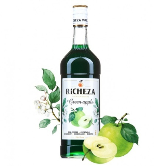 Сироп "Richeza" зеленое яблоко 1 л