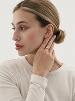 кольцо битое с латунной монеткой