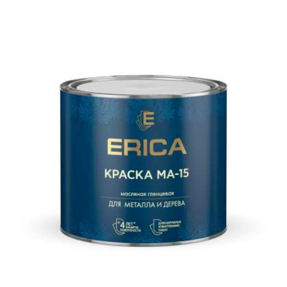 Краска МА-15 Erica, бирюзовая 1,8 кг
