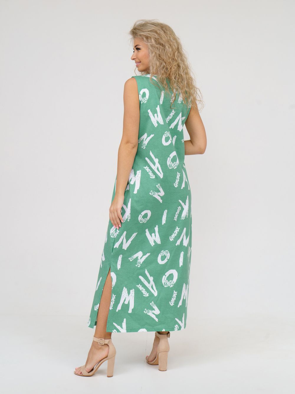 645 Сарафан "Зеленый" SveTekst (Акция)