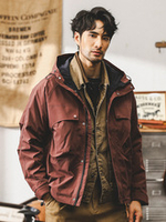 Мужская куртка в стиле американского ретро,сезон весна-осень, городская повседневная куртка для активного отдыха, свободный крой.