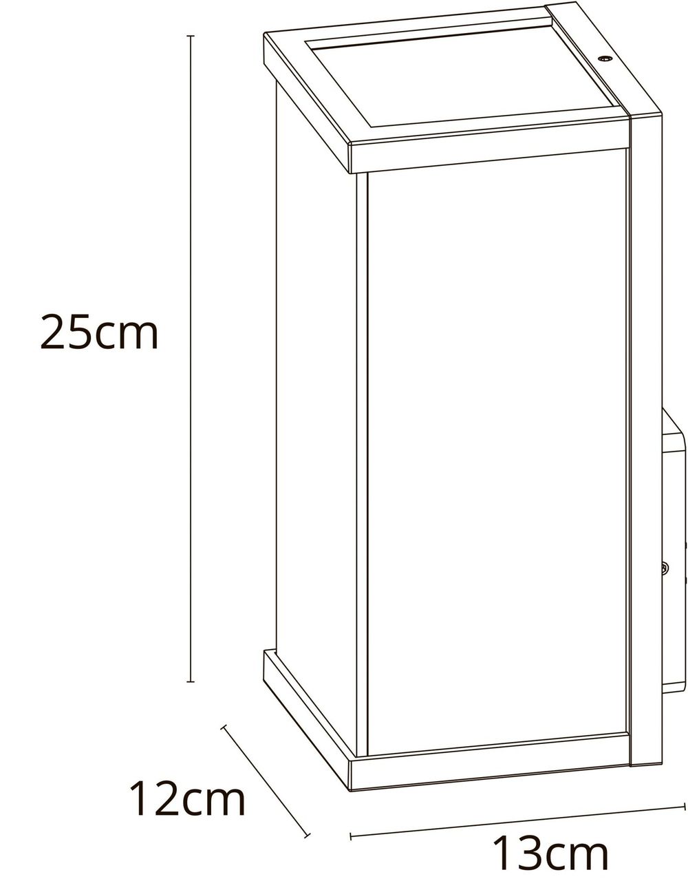 Уличный настенный светильник Arte Lamp