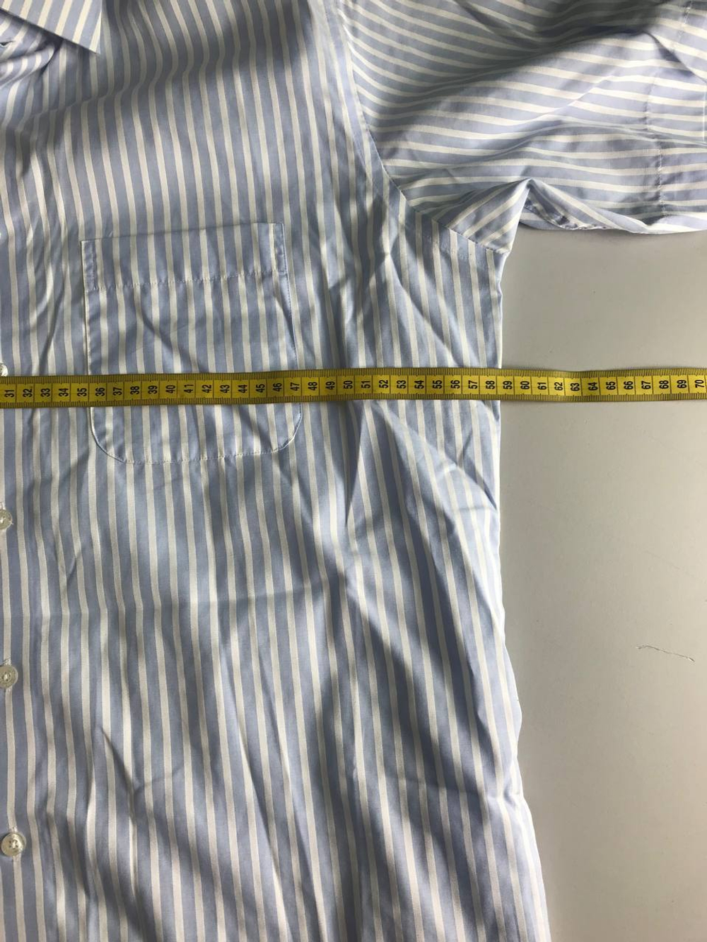 Рубашка Henderson для офиса, маркировка 42, визуально на 52/54 размер