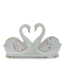 GAEM Фигурка декоративная "Лебеди", L14 W4,5 H8,5 см