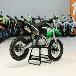 Питбайк PROGASI SMART 5 125CC GREEN 17/14 (Полуавтоматическая КПП)