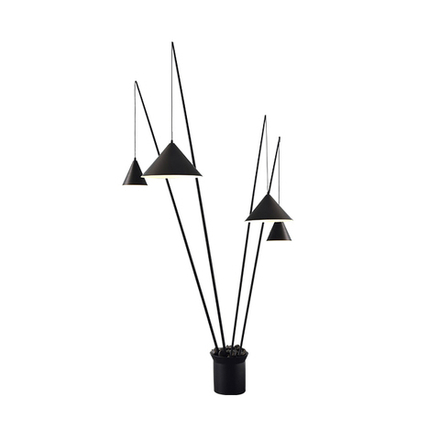 Floor design lamp  North by Vibia (4 lampshade )
