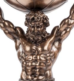 WS-604 Статуэтка-шкатулка «Атлас»