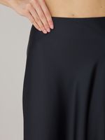 ЮБКА МАКСИ САТИНОВАЯ BLACK