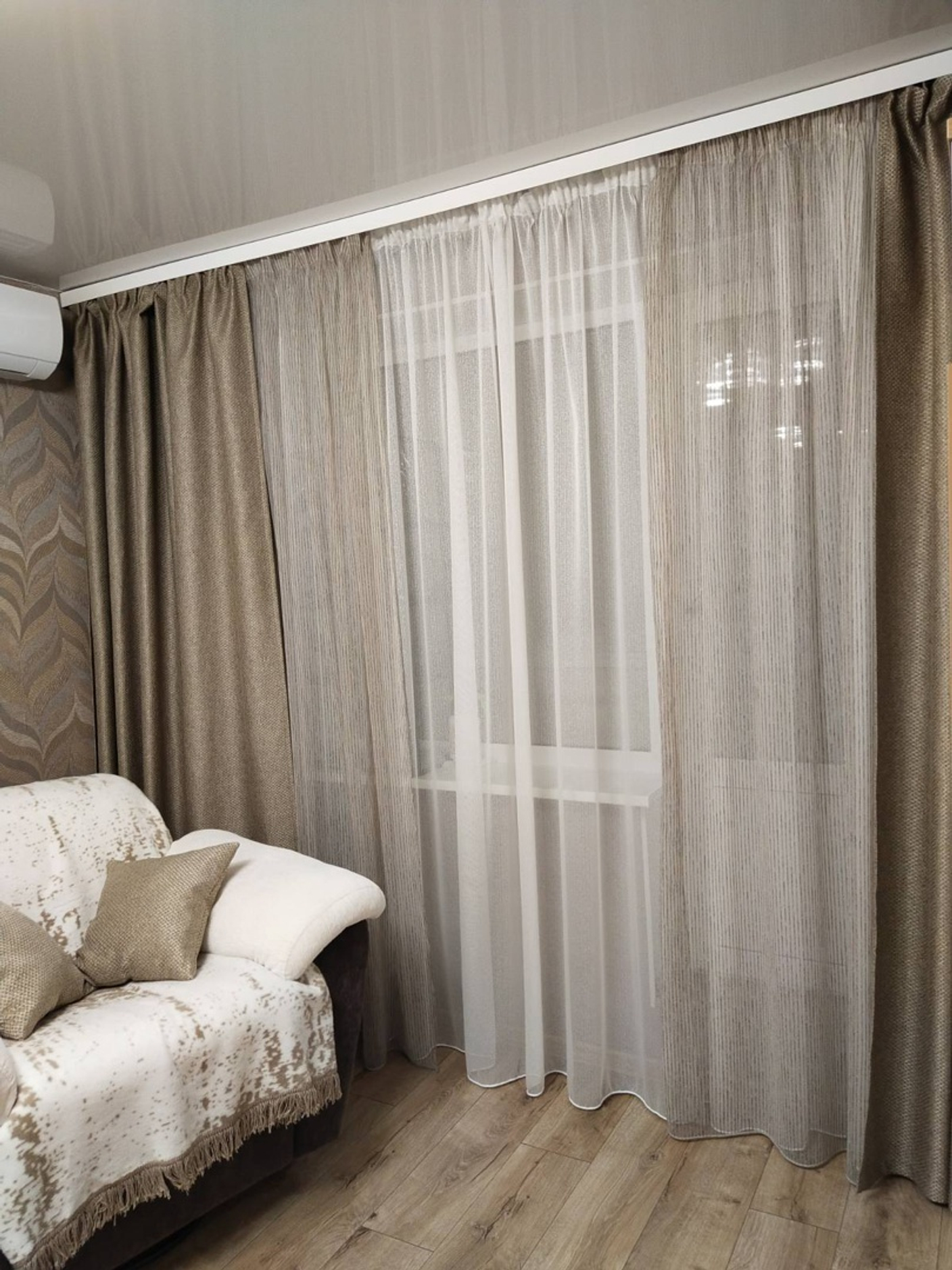 Портьерная и тюлевая ткань коллекции ROF