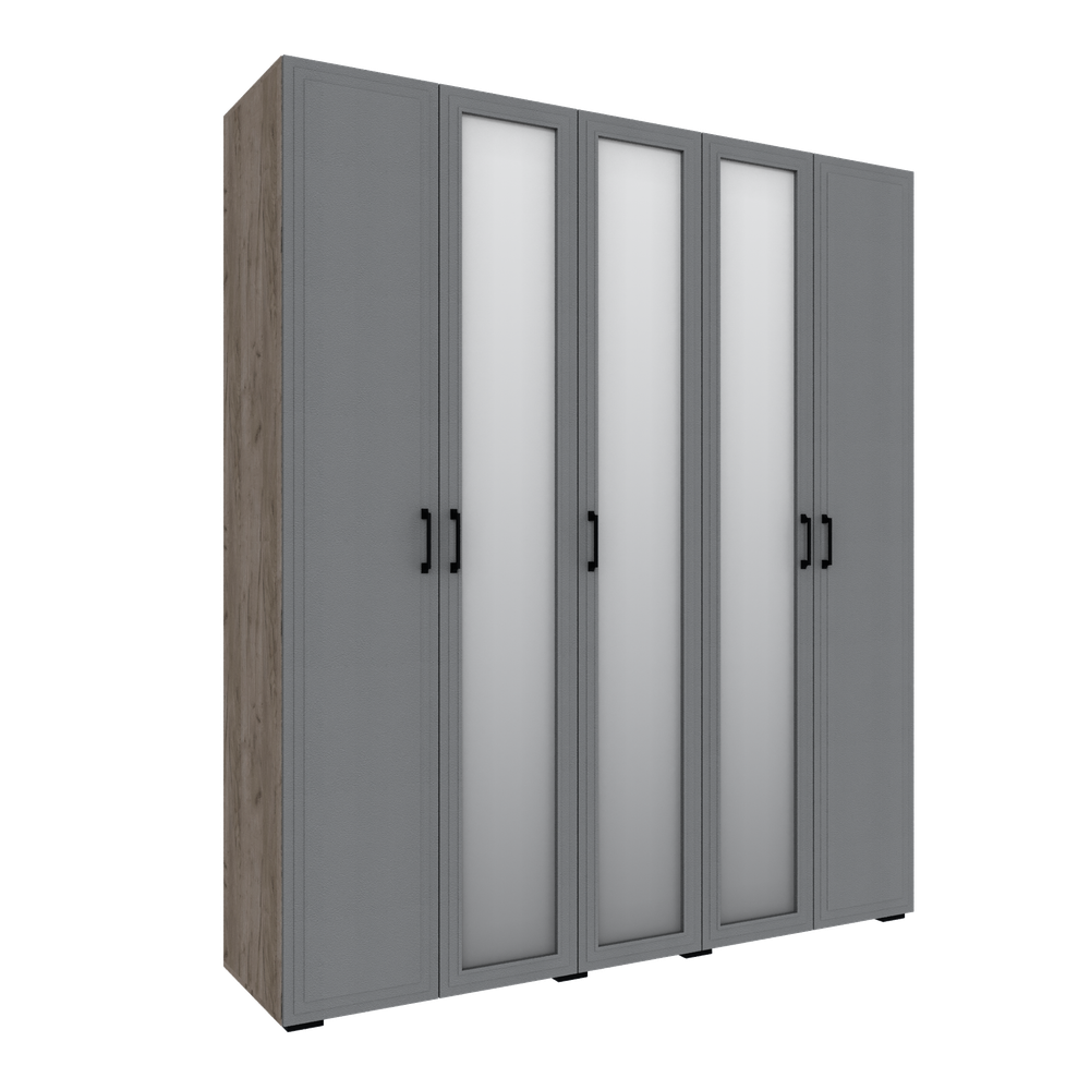 Шкаф с 3 ящиками внутри с зеркалом Бруклин 200Ш