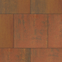 Тротуарная плитка КВАДРАТ 500х500 мм - Листопад гладкий Арабская ночь