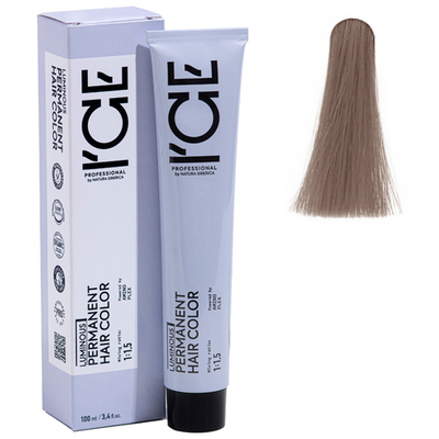 7.12 крем-краска ICE Permanent блонд пепельно-фиолетовый - 100 мл.