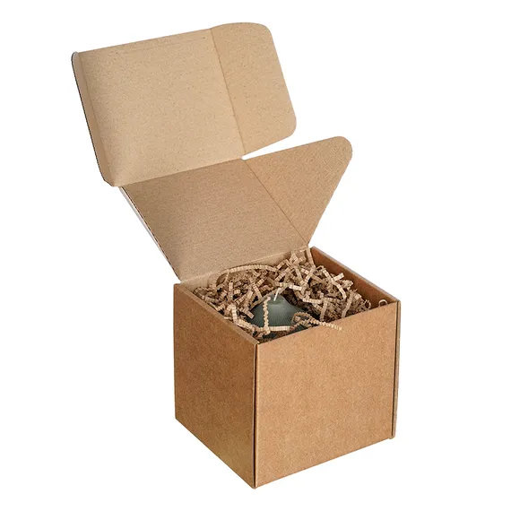 Свеча декоративная цвета шалфея Edge, 10,5см