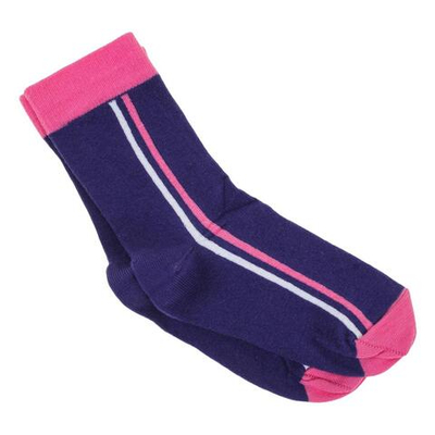 Носки д/девочки TL216 фиолетовый/розовый р.16 (Батик), 1 шт.