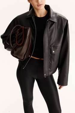 Leather Jacket ( short )