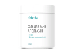Соль для ванн с пеной Апельсин