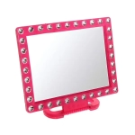 Зеркало настольное в пластиковой оправе «Эстра», прямоугольник, цвет микс, 18*14см (Стикер на минивложение 15шт)