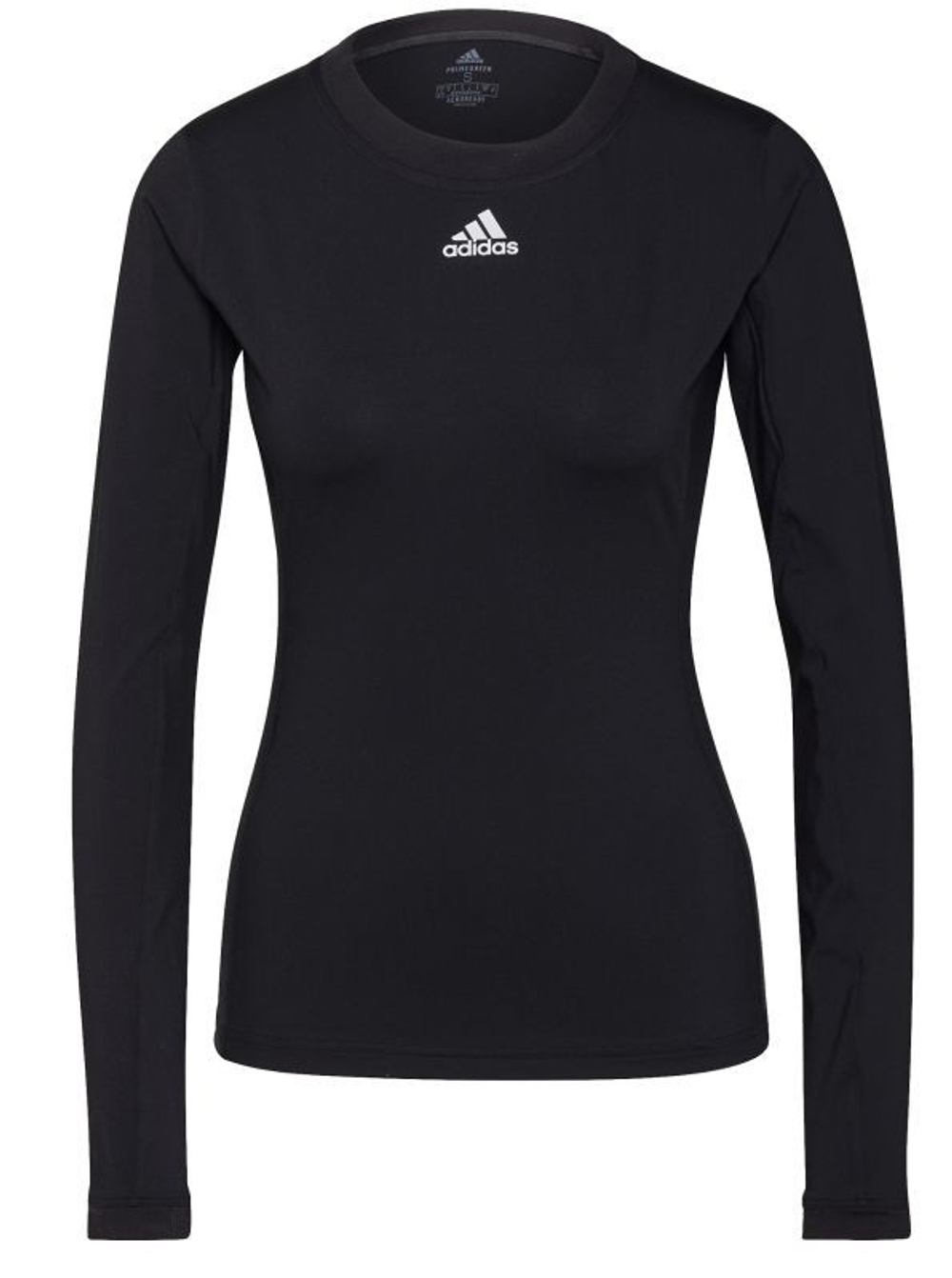Женская теннисная футболка (dł. Рукава) Adidas Freelift LS TOP - black/white