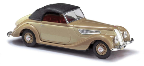 Автомобиль EMW 327 Cabriolet, коричневый, закрытый  (H0, 1:87)