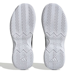 Женские Кроссовки теннисные Adidas GameCourt 2 W - core black/core black/silver metallic