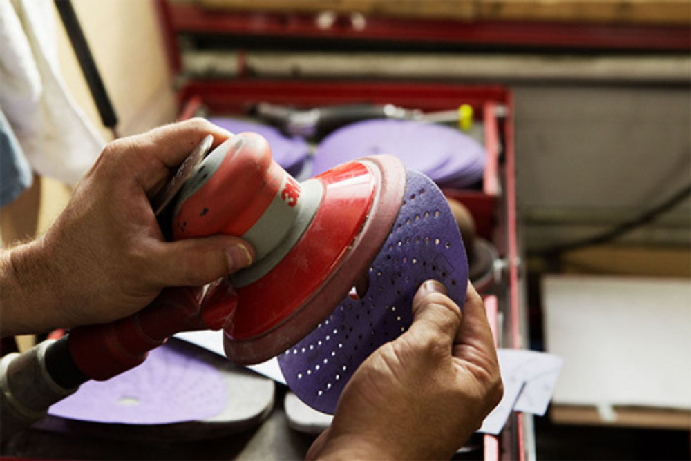 ЗМ Круг абразивный Hookit Purple+ Cubitron II d. 150мм P180