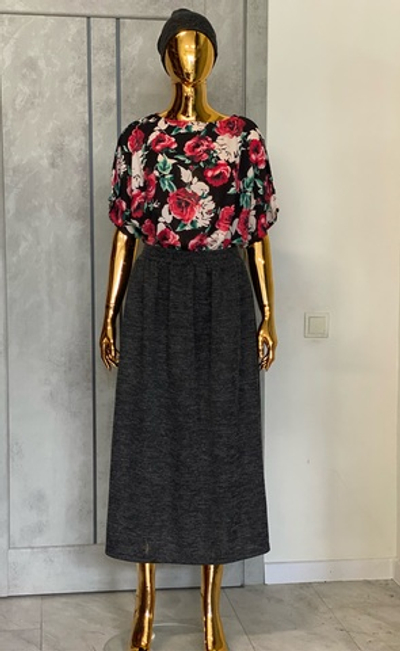 Юбка /шерсть / трикотаж