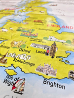 Плакаты A1 - комплект: Russian Federation, Body, The British Isles