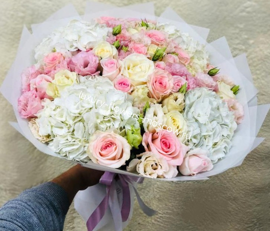 Светло розовый микс 14