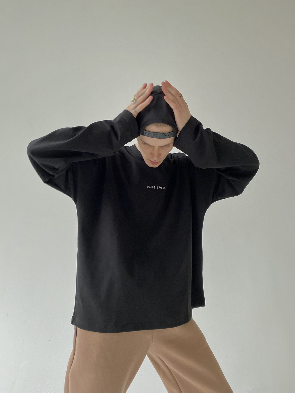 LS T-Shirt LOGO Black