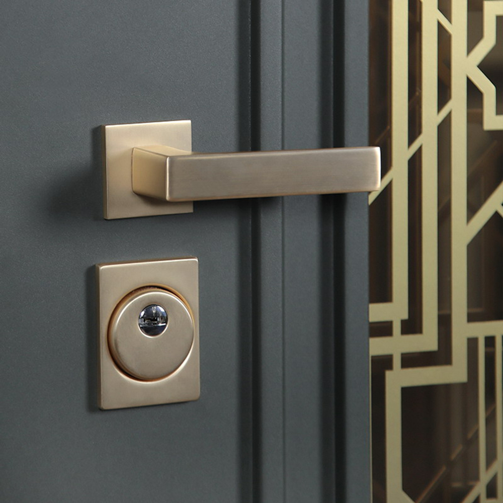 Стальная дверь "Изумруд" с окном и лазерной резкой (терморазрыв 3к)