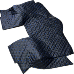 Коврики (утеплитель) под сиденья УАЗ 452 Буханка (синяя нить Бабочка)
