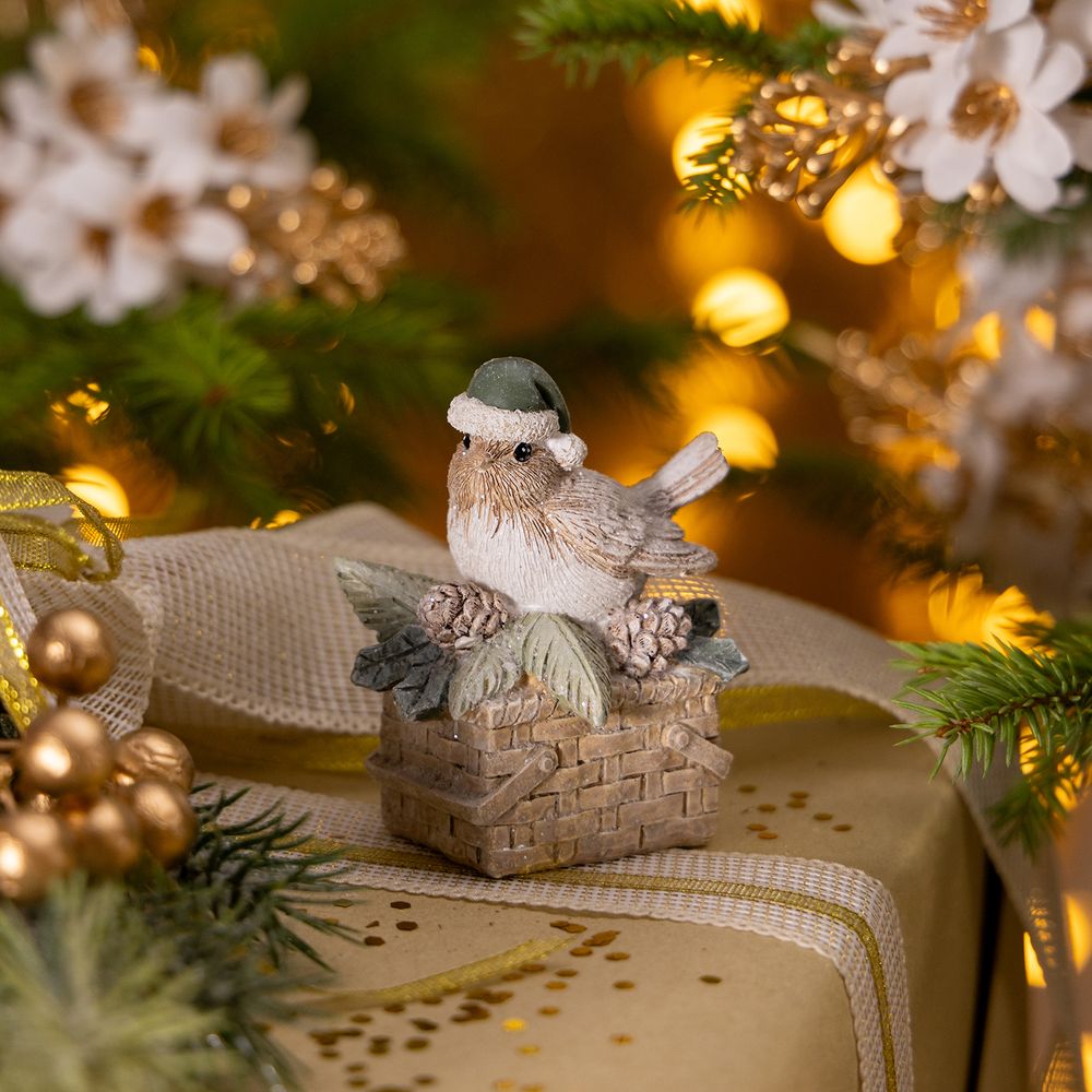 СТАТУЭТКА "ПТИЧКА" 7Х5Х8 СМ