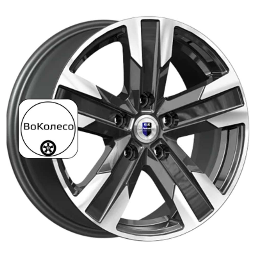 7x16/5x115 ET40 D70,2 Висмут (КС1009) Алмаз черный K&K