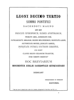 Breviarium romanum ex decreto sacrosancti Concilii tridentini restitutum | Catholic Church