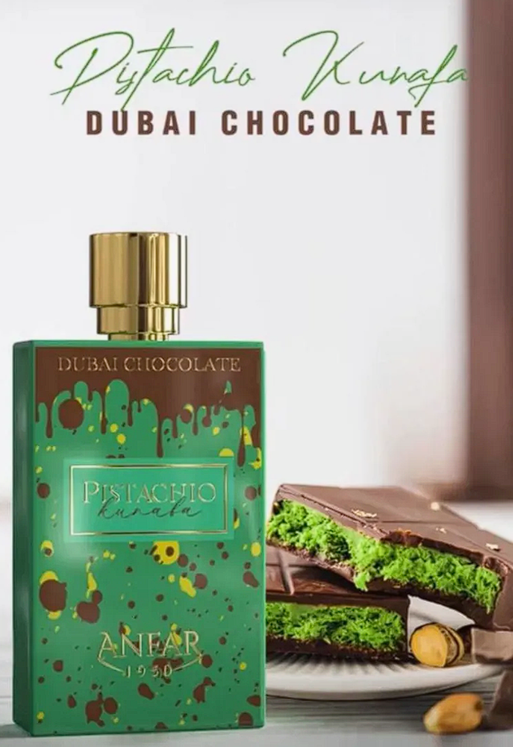Pistachio Kunafa Anfar 1950 80 ml (duty free парфюмерия)