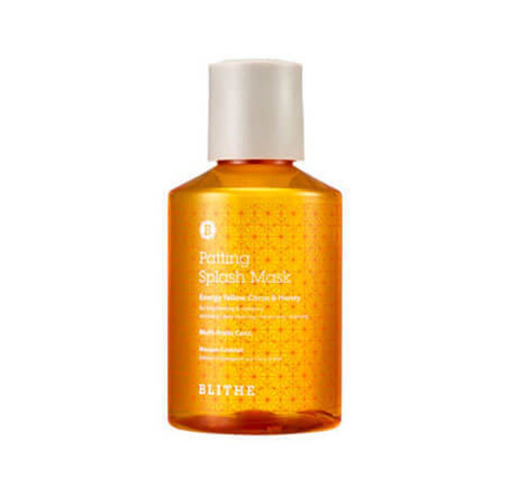 BLITHE Витаминная сплэш-маска для сияния кожи Energy Yellow Citrus&Honey Splash Mask 70 ml