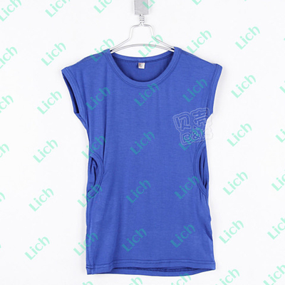 Сарафан детский трикотажный с карманами