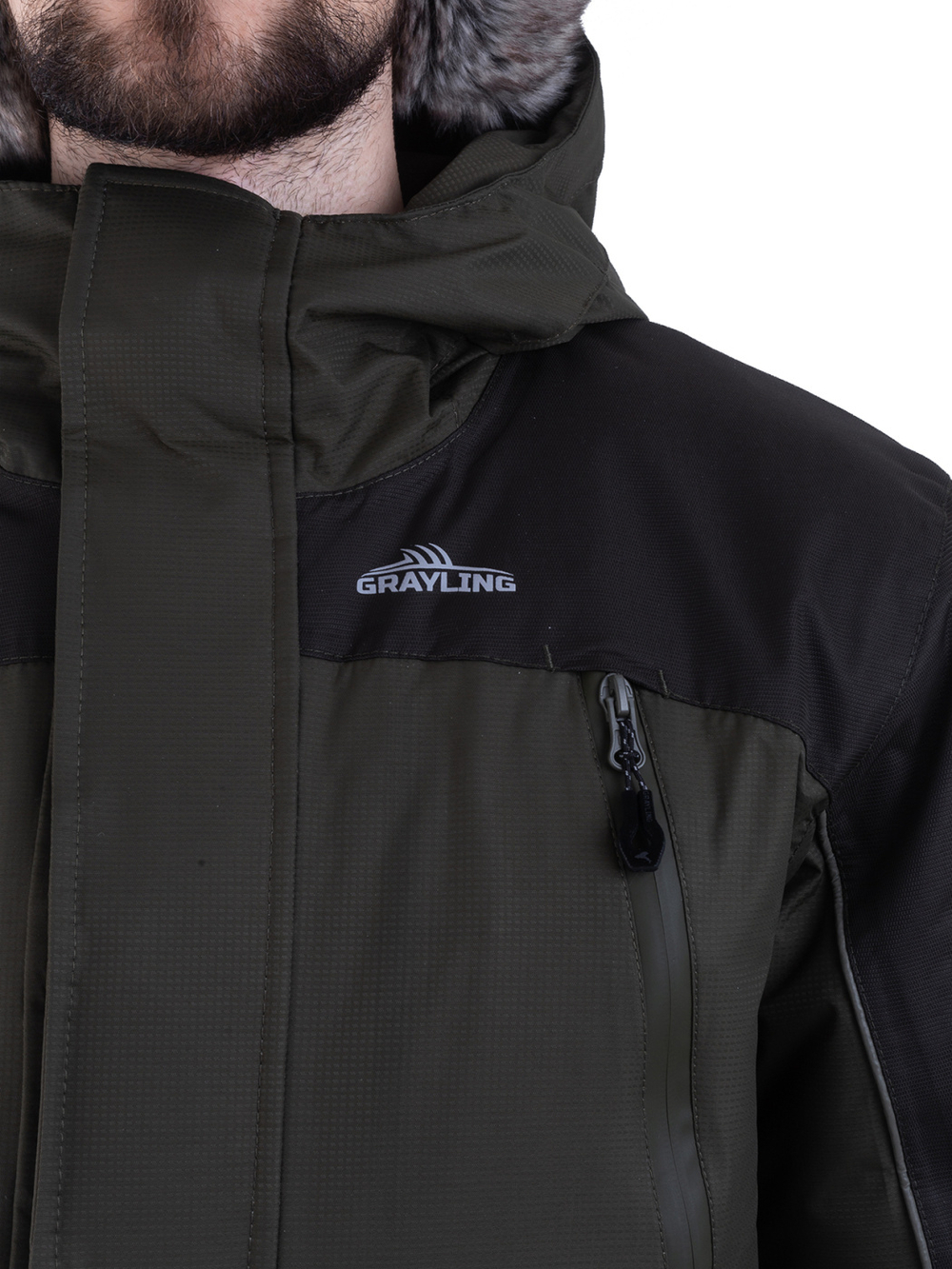 Костюм Скат V2 Зима -45 (таслан, хаки) GRAYLING NOVATEX